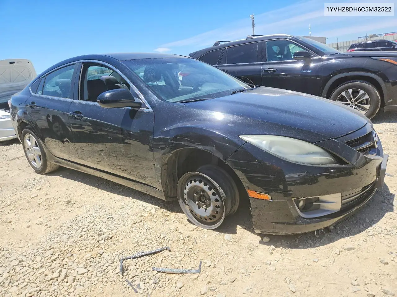 2012 Mazda 6 I VIN: 1YVHZ8DH6C5M32522 Lot: 85987125
