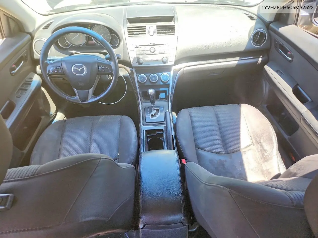 2012 Mazda 6 I VIN: 1YVHZ8DH6C5M32522 Lot: 85987125