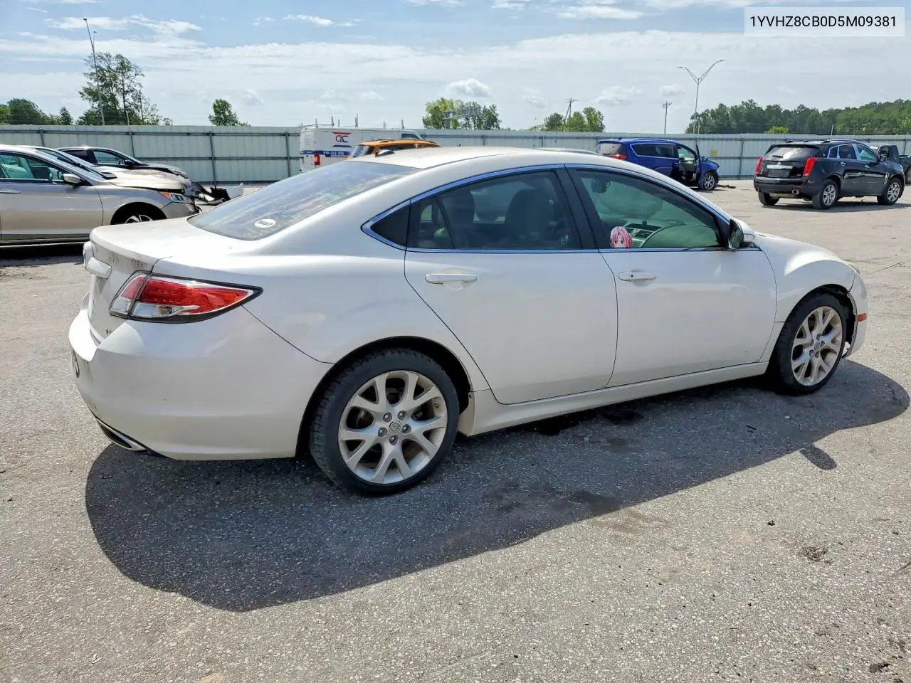 2013 Mazda 6 Grand Touring VIN: 1YVHZ8CB0D5M09381 Lot: 62092506