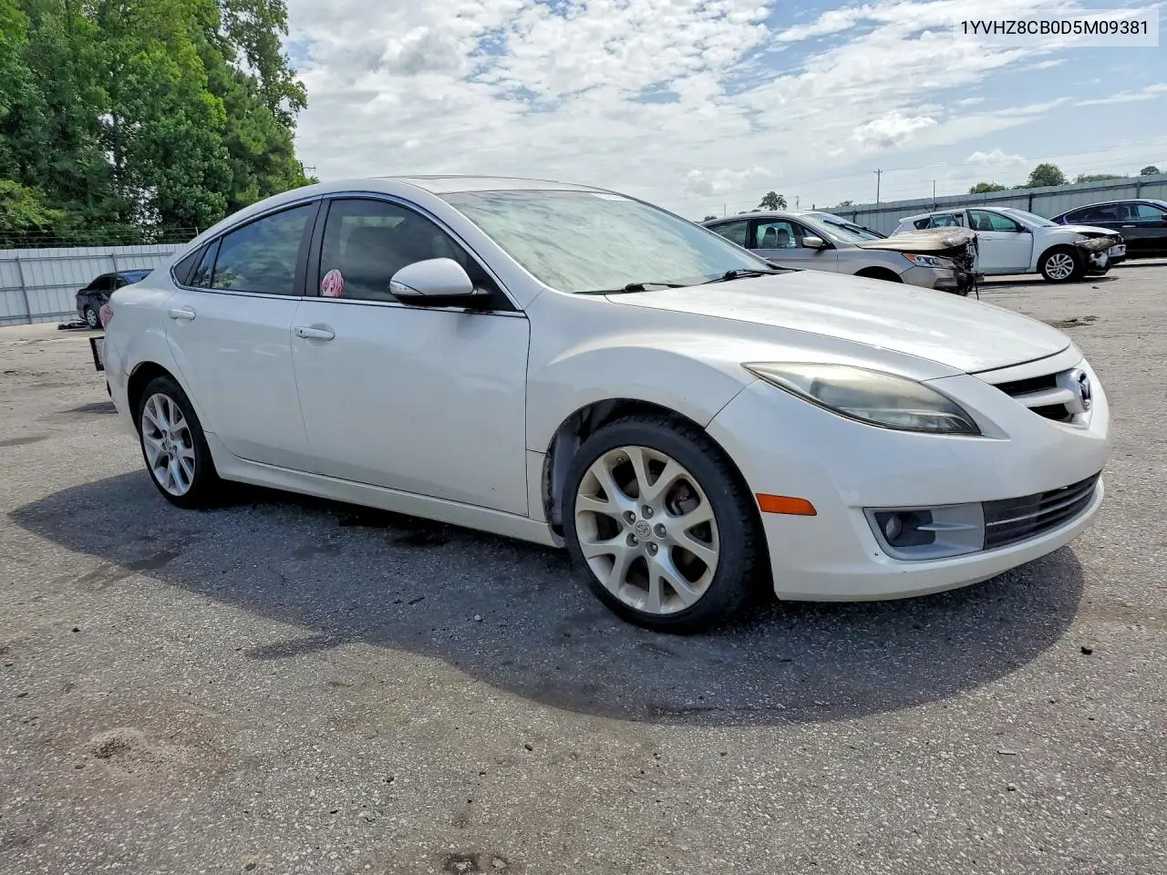 2013 Mazda 6 Grand Touring VIN: 1YVHZ8CB0D5M09381 Lot: 62092506