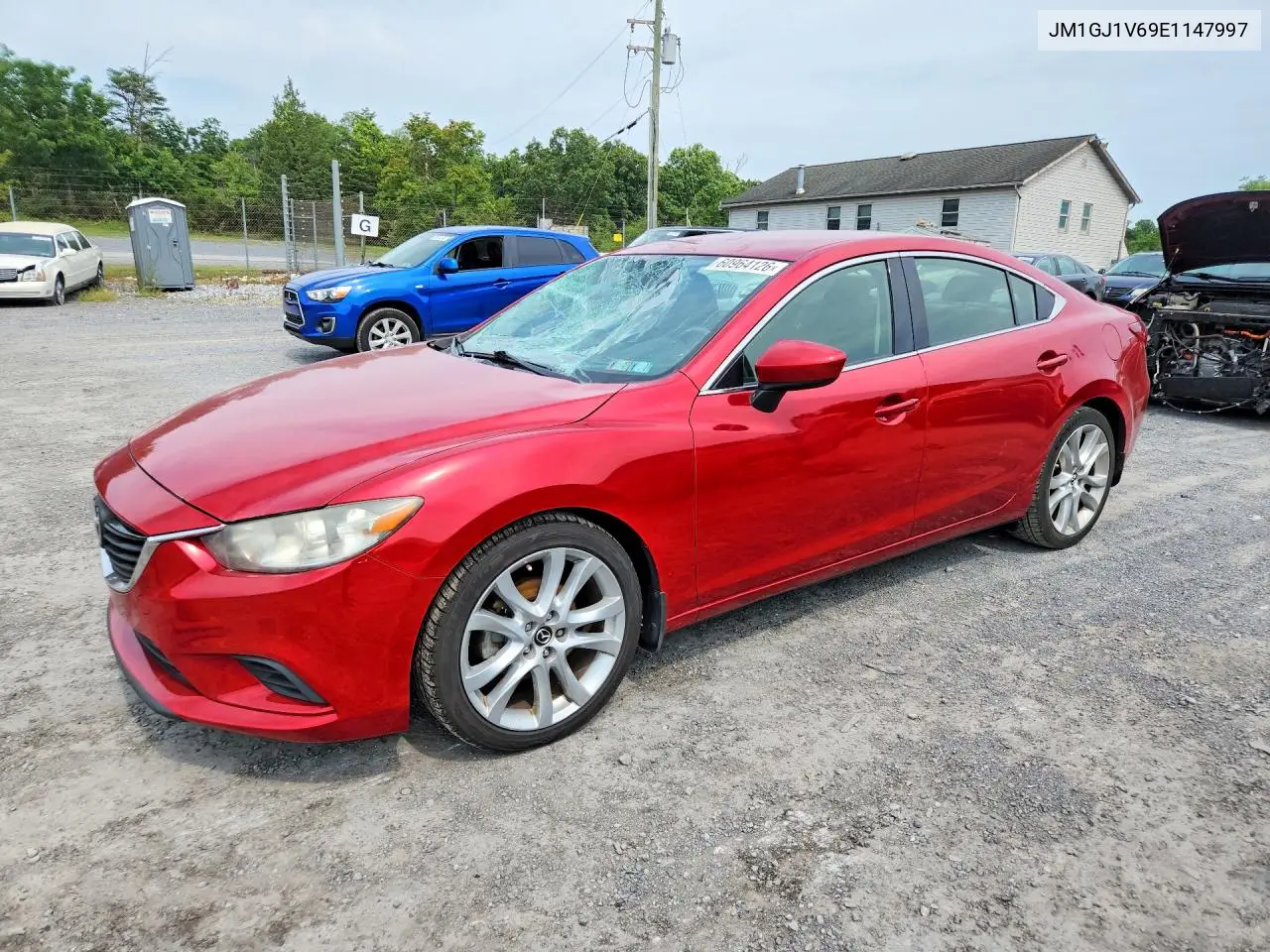2014 Mazda 6 Touring VIN: JM1GJ1V69E1147997 Lot: 60964126