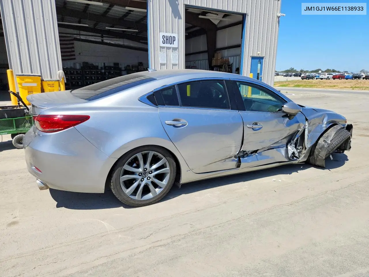 2014 Mazda 6 Grand Touring VIN: JM1GJ1W66E1138933 Lot: 61654606