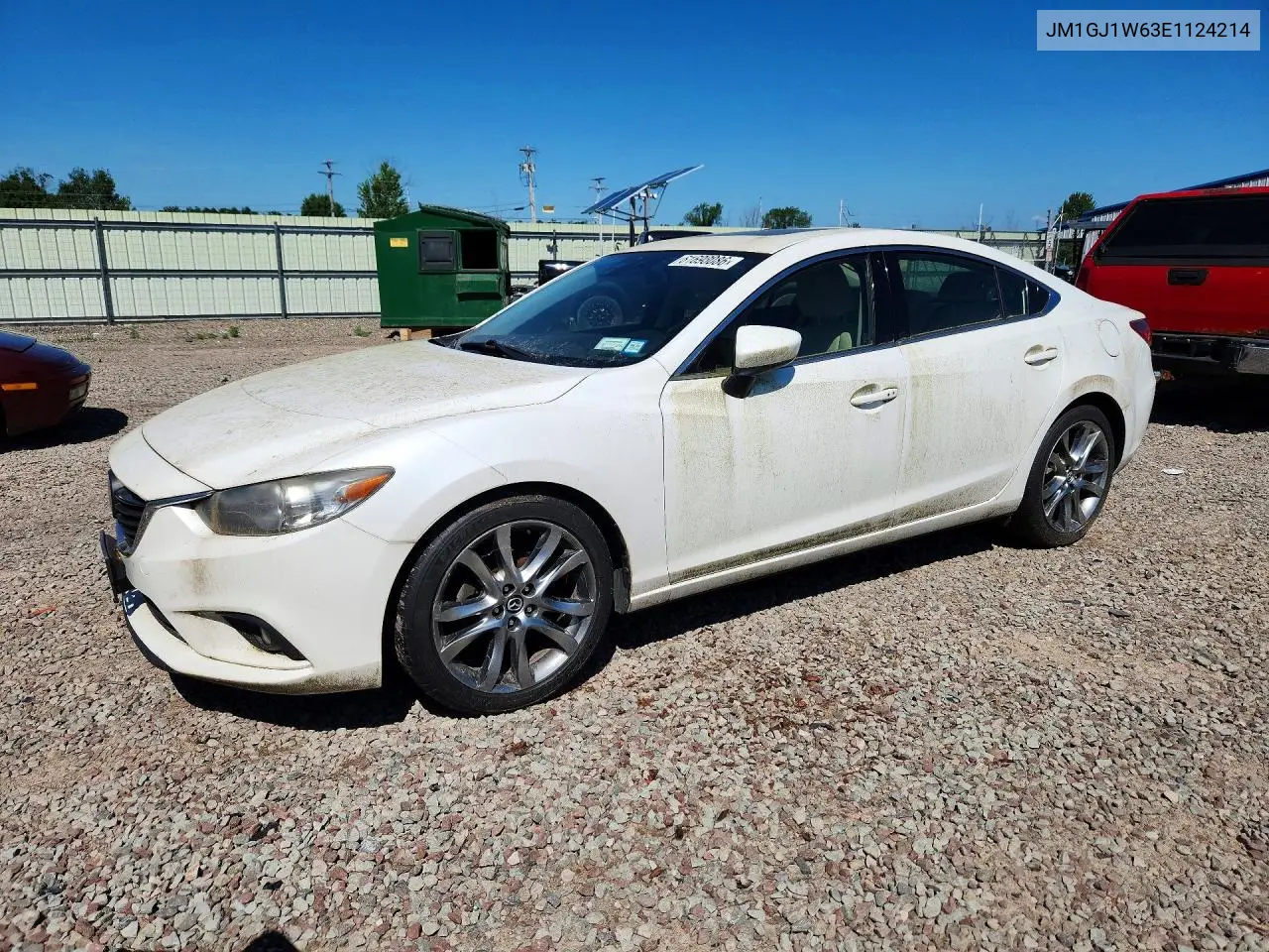 2014 Mazda 6 Grand Touring VIN: JM1GJ1W63E1124214 Lot: 61690086
