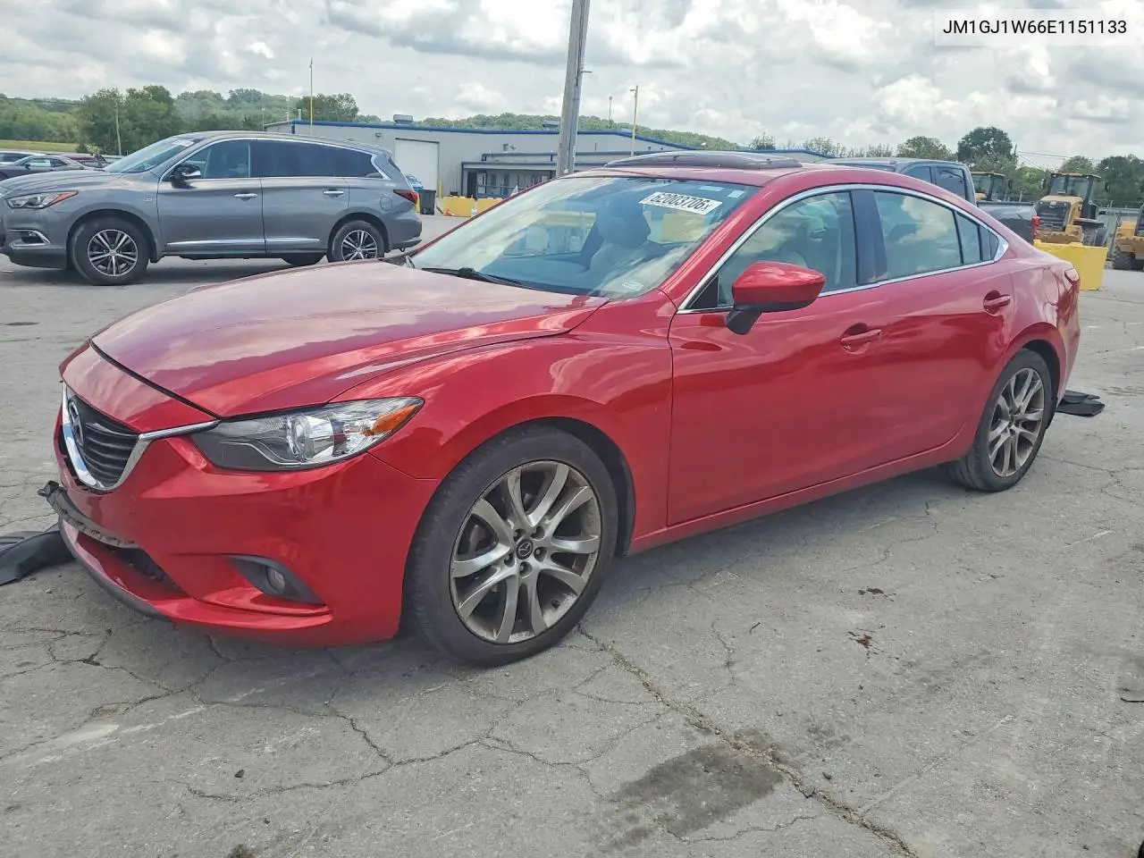 2014 Mazda 6 Grand Touring VIN: JM1GJ1W66E1151133 Lot: 62003706