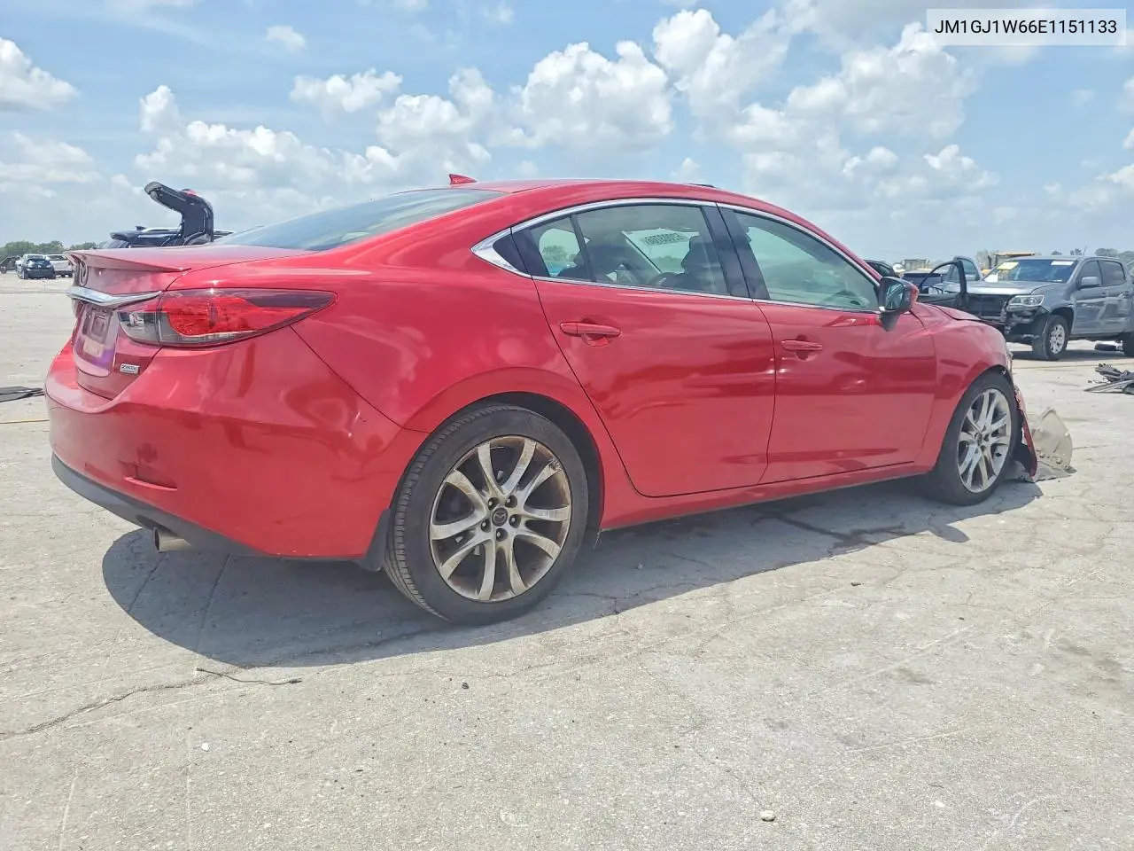 2014 Mazda 6 Grand Touring VIN: JM1GJ1W66E1151133 Lot: 62003706