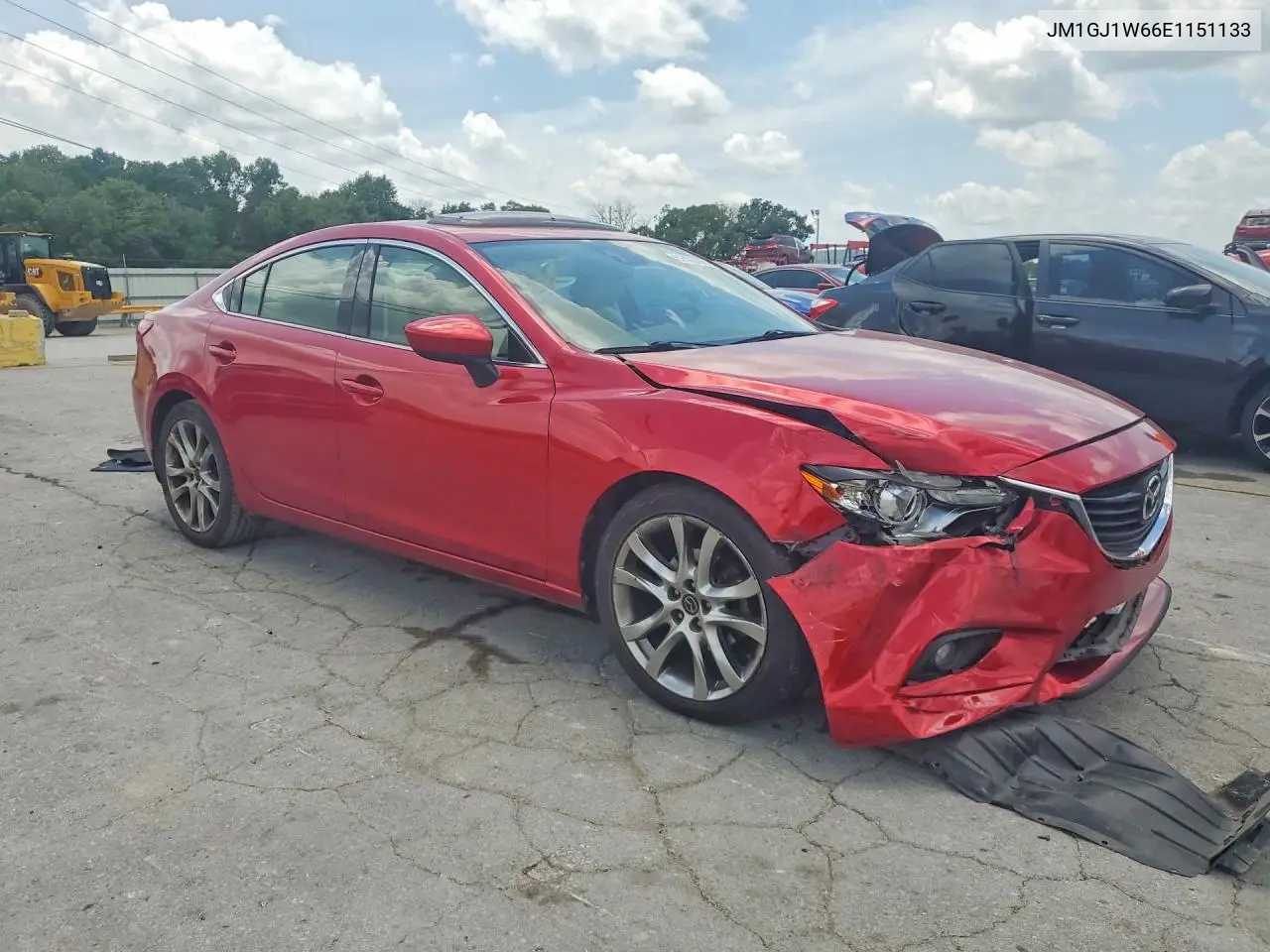 2014 Mazda 6 Grand Touring VIN: JM1GJ1W66E1151133 Lot: 62003706