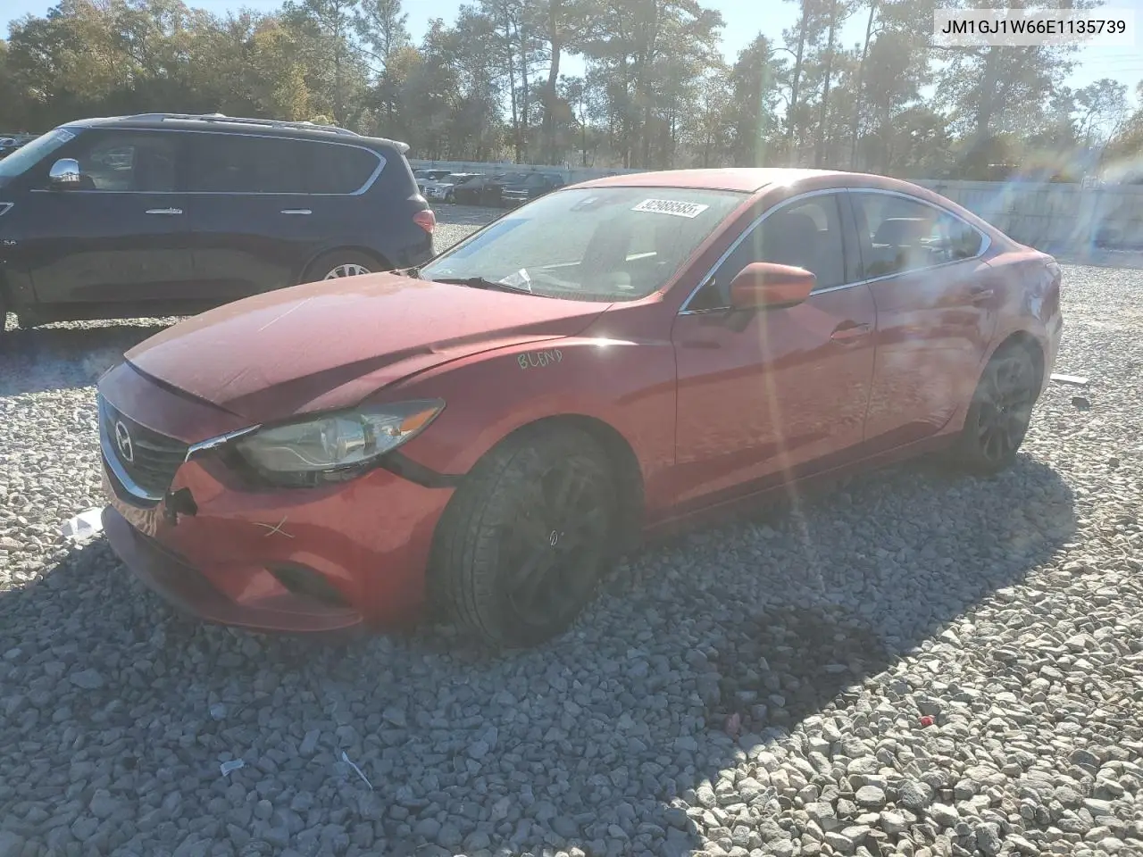 JM1GJ1W66E1135739 2014 Mazda 6 Grand Touring