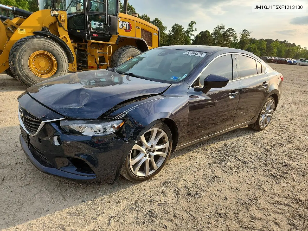 2015 Mazda 6 Touring VIN: JM1GJ1T5XF1213100 Lot: 57384386
