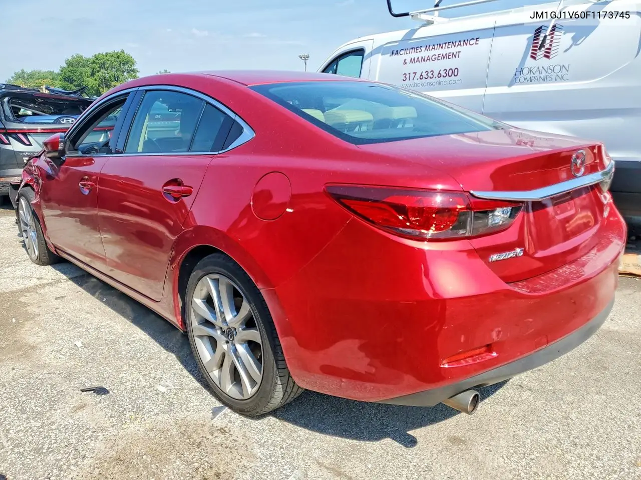 2015 Mazda 6 Touring VIN: JM1GJ1V60F1173745 Lot: 60561106