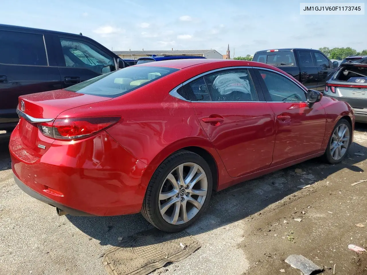 2015 Mazda 6 Touring VIN: JM1GJ1V60F1173745 Lot: 60561106