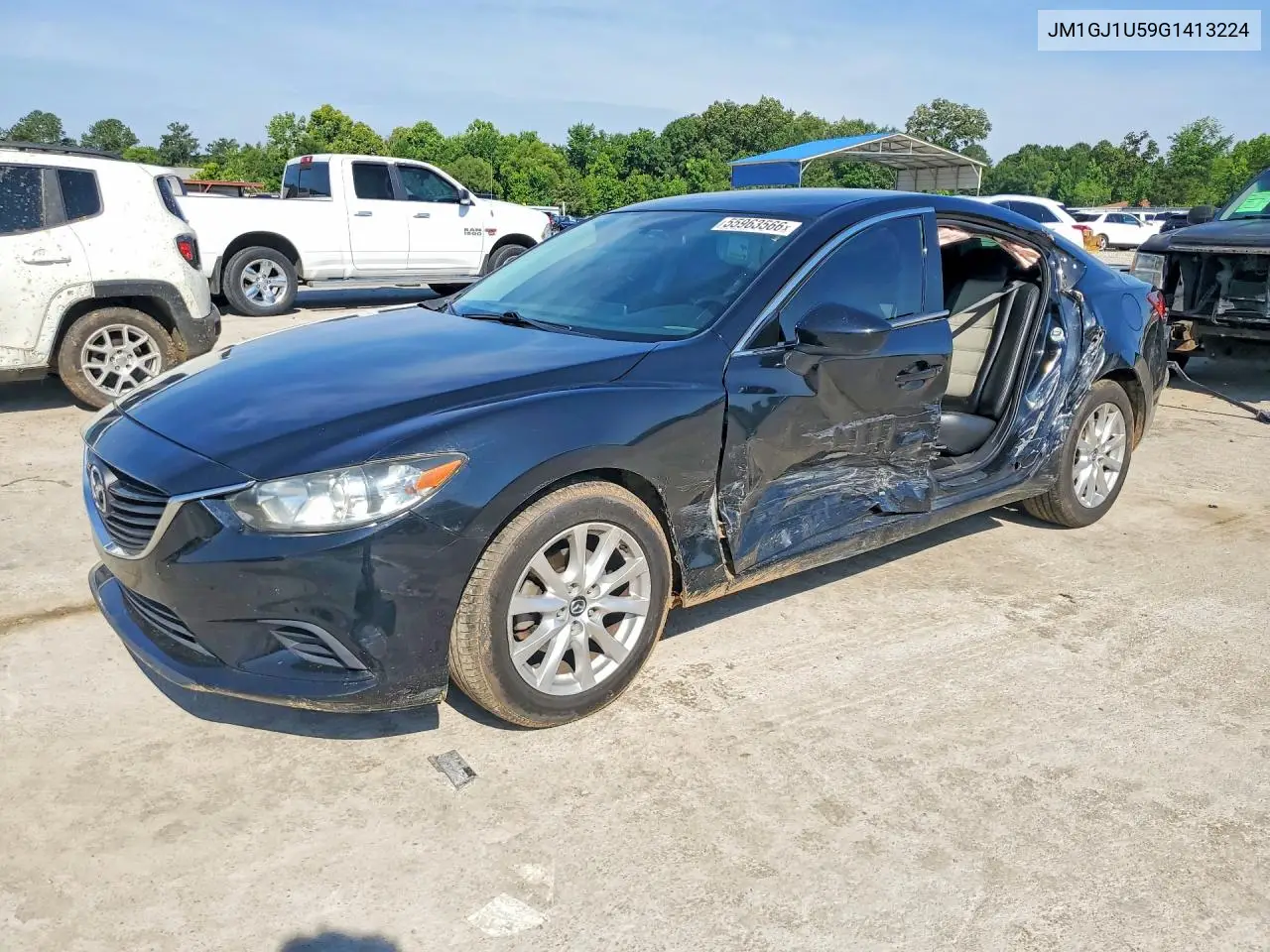 2016 Mazda 6 Sport VIN: JM1GJ1U59G1413224 Lot: 55963566