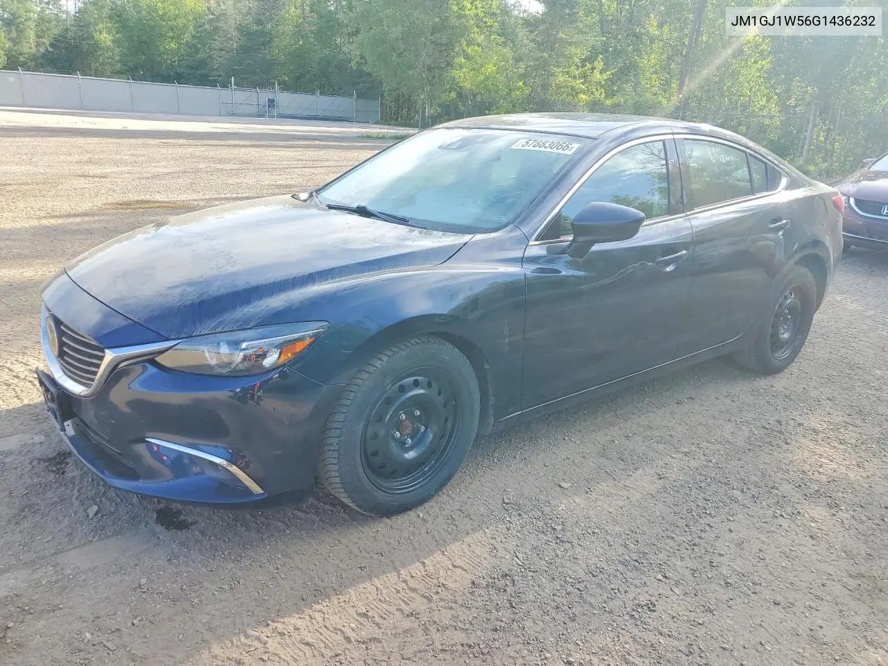 2016 Mazda 6 Grand Touring VIN: JM1GJ1W56G1436232 Lot: 57883066