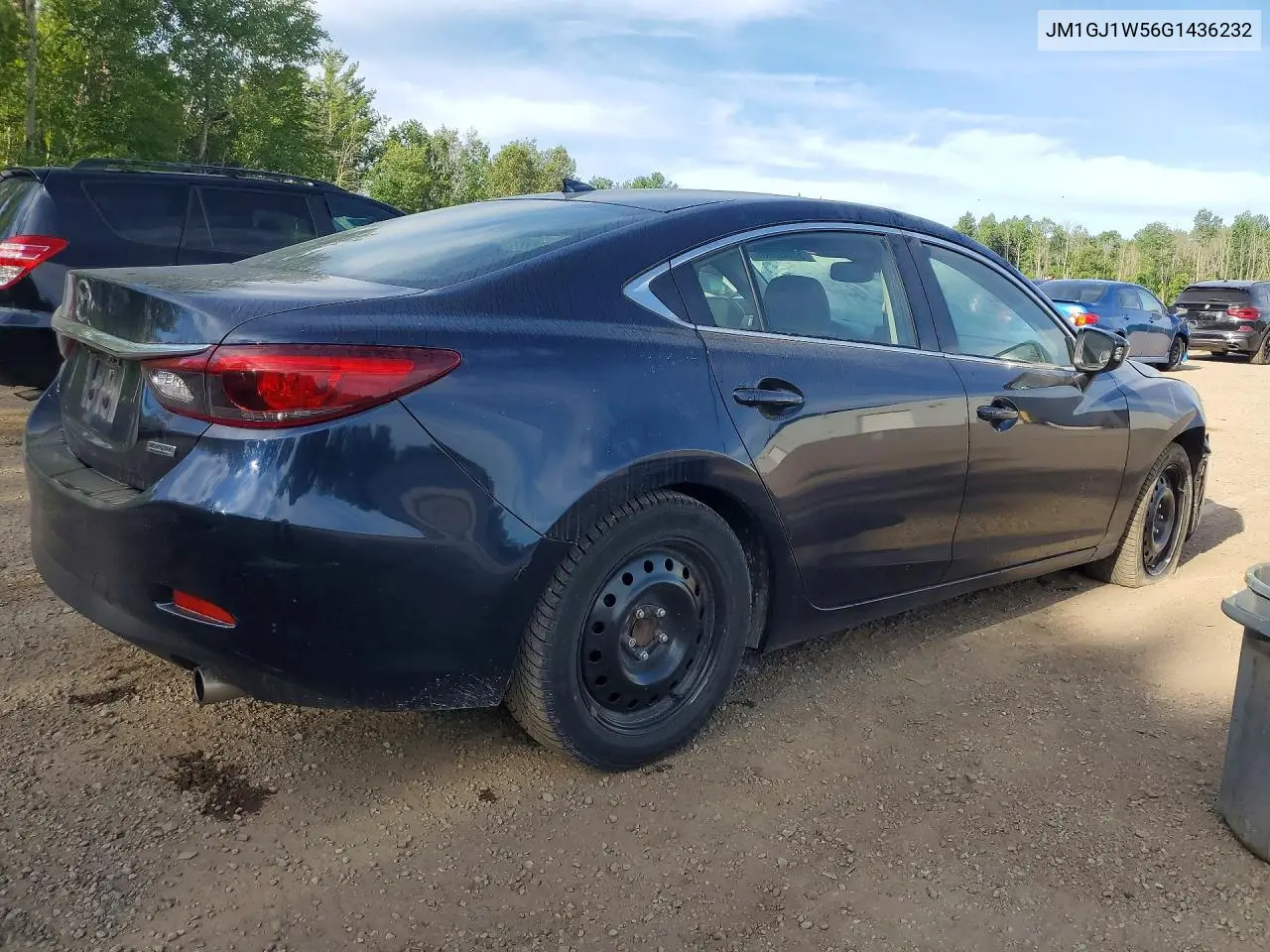 2016 Mazda 6 Grand Touring VIN: JM1GJ1W56G1436232 Lot: 57883066