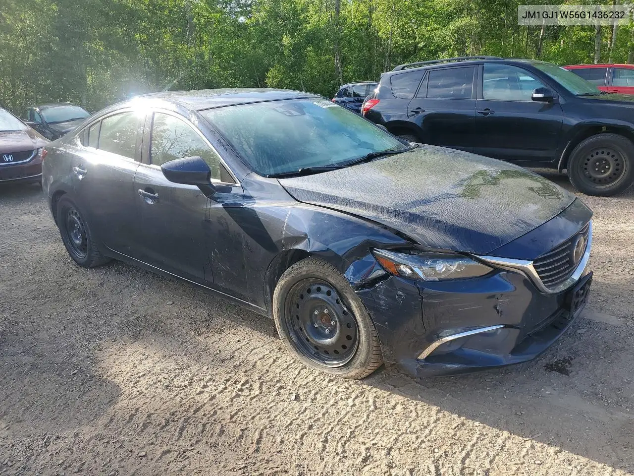 2016 Mazda 6 Grand Touring VIN: JM1GJ1W56G1436232 Lot: 57883066