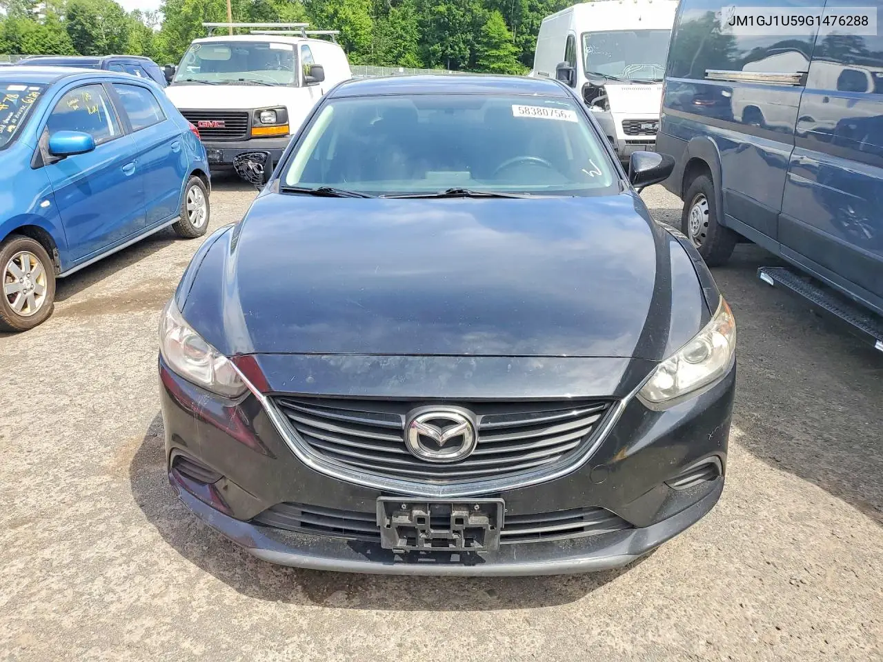 2016 Mazda 6 Sport VIN: JM1GJ1U59G1476288 Lot: 58380756