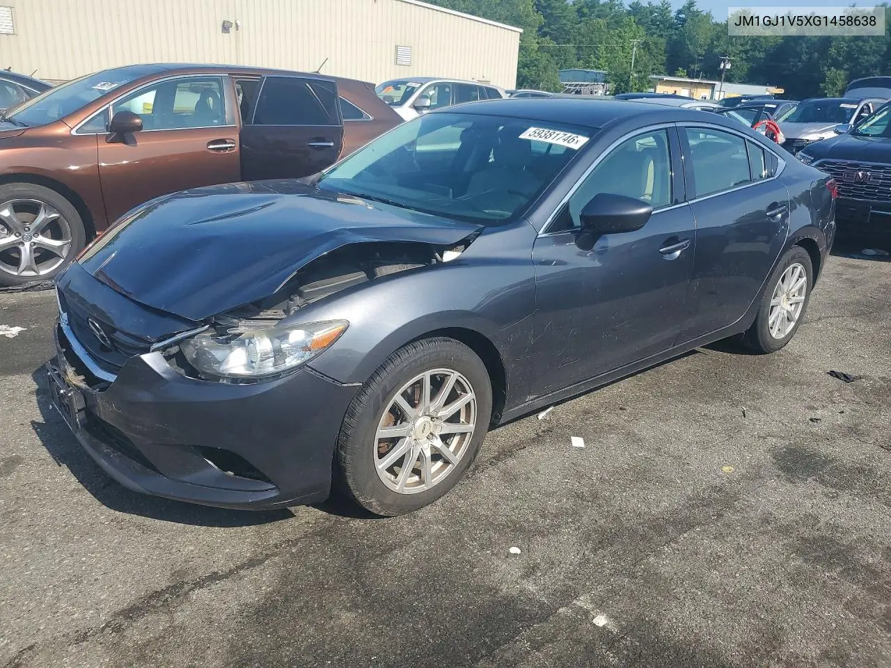 2016 Mazda 6 Touring VIN: JM1GJ1V5XG1458638 Lot: 59381746