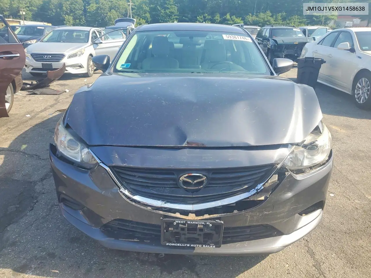 2016 Mazda 6 Touring VIN: JM1GJ1V5XG1458638 Lot: 59381746