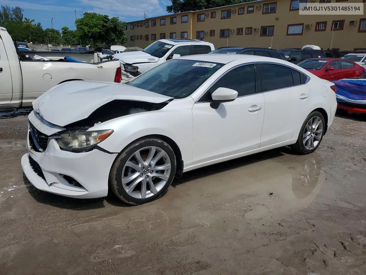2016 Mazda 6 Touring VIN: JM1GJ1V53G1485194 Lot: 59891116