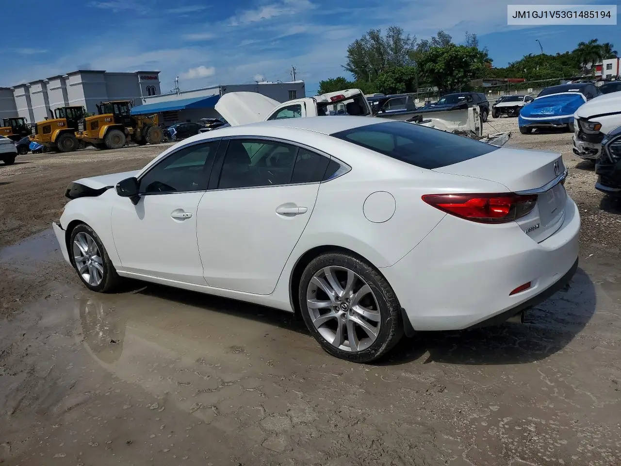 2016 Mazda 6 Touring VIN: JM1GJ1V53G1485194 Lot: 59891116