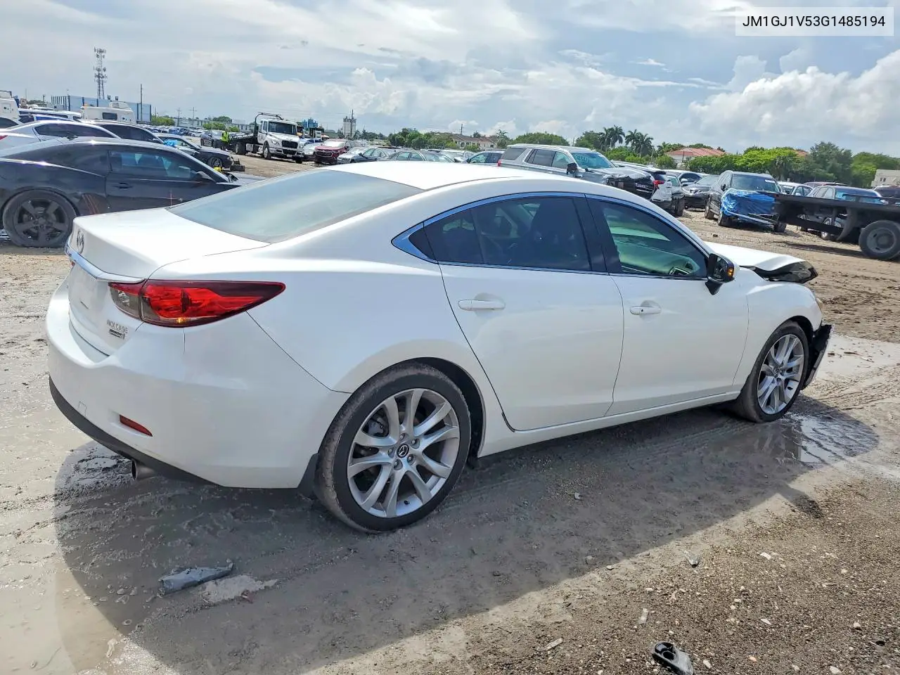 2016 Mazda 6 Touring VIN: JM1GJ1V53G1485194 Lot: 59891116
