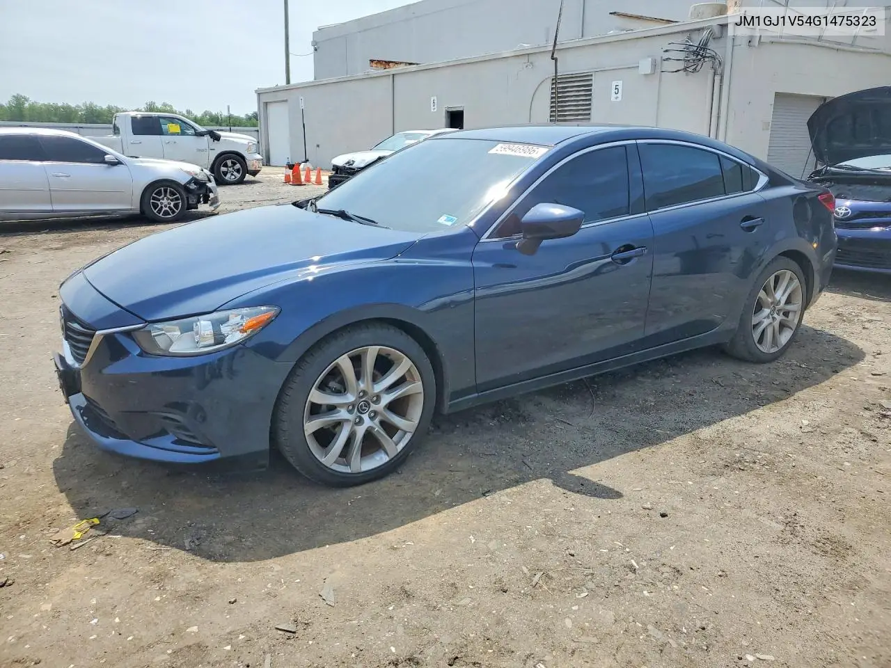2016 Mazda 6 Touring VIN: JM1GJ1V54G1475323 Lot: 59946986