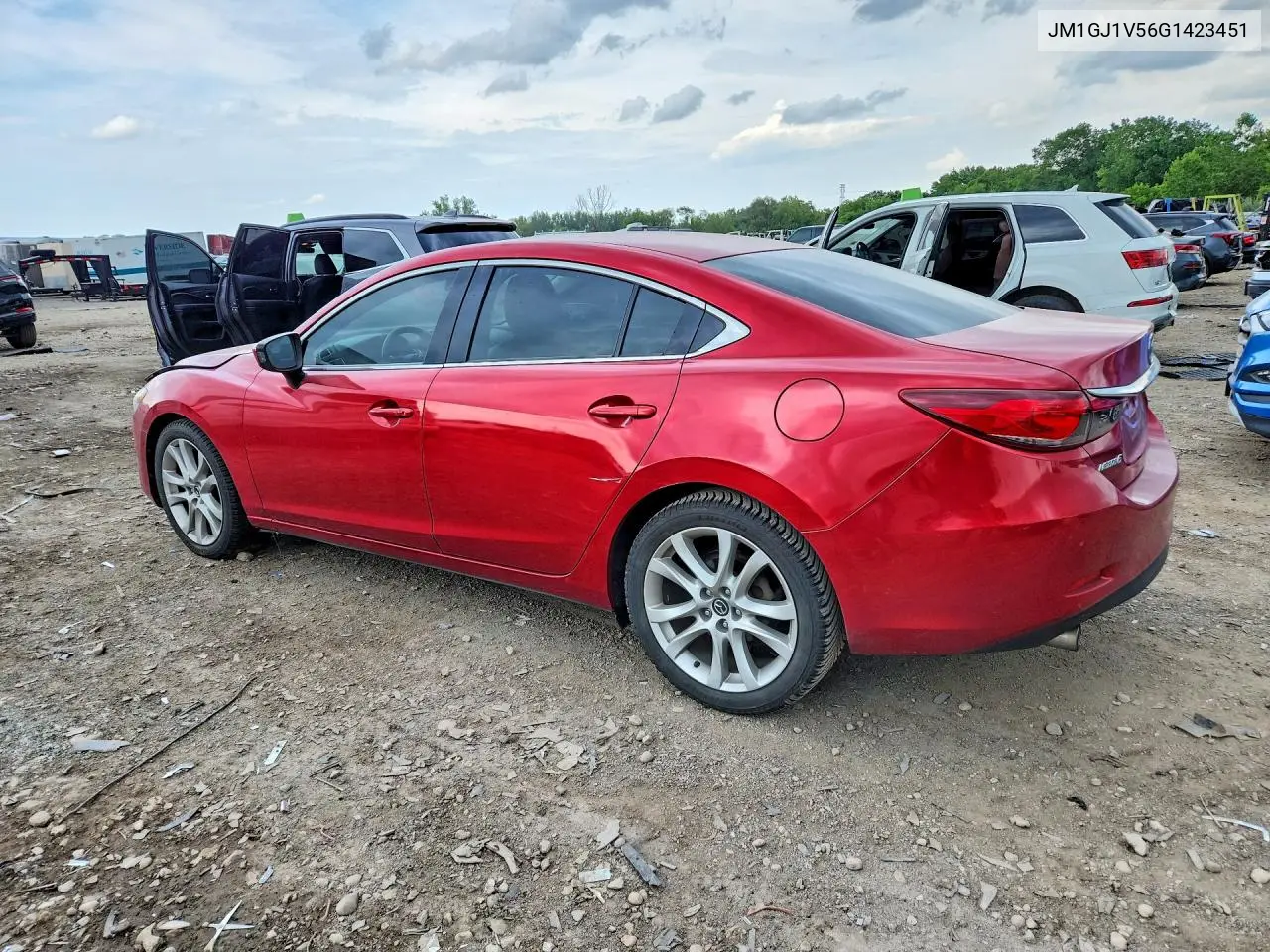2016 Mazda 6 Touring VIN: JM1GJ1V56G1423451 Lot: 60499736