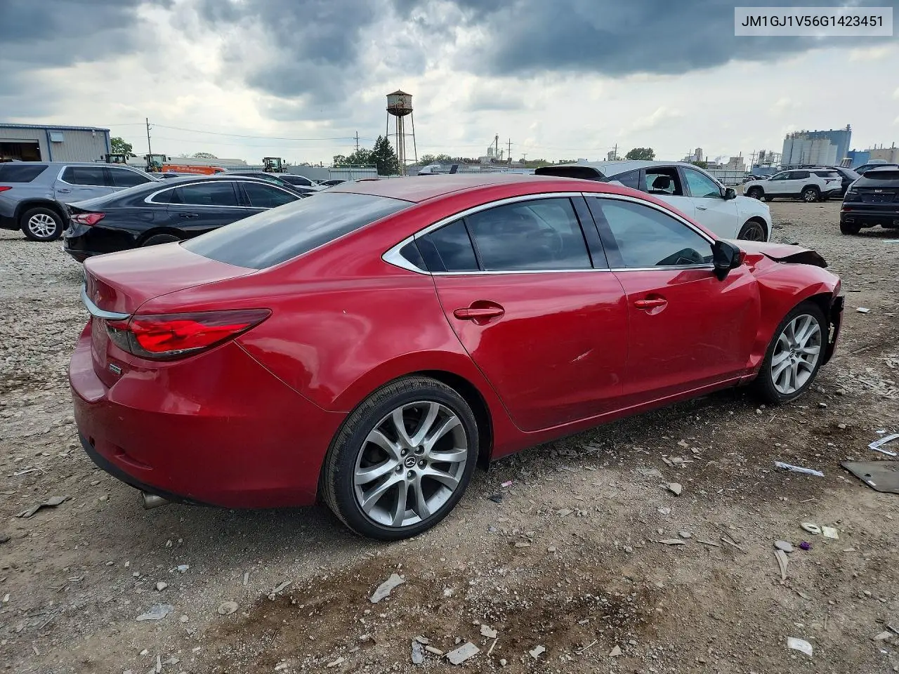 2016 Mazda 6 Touring VIN: JM1GJ1V56G1423451 Lot: 60499736