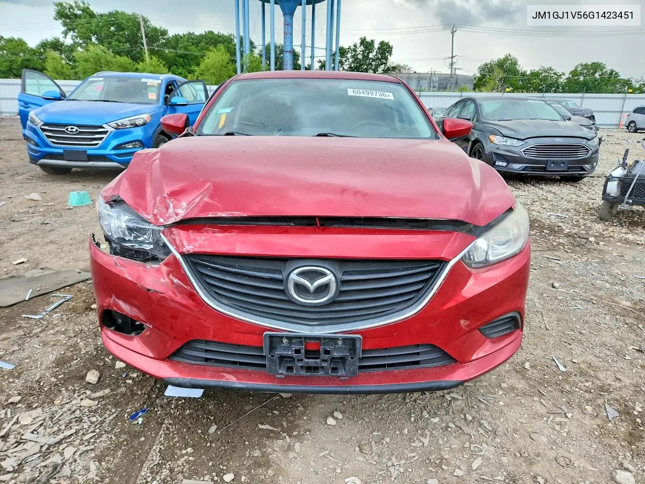 2016 Mazda 6 Touring VIN: JM1GJ1V56G1423451 Lot: 60499736