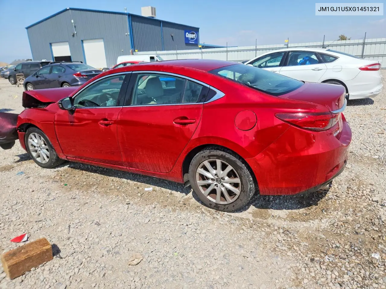 2016 Mazda 6 Sport VIN: JM1GJ1U5XG1451321 Lot: 60590056