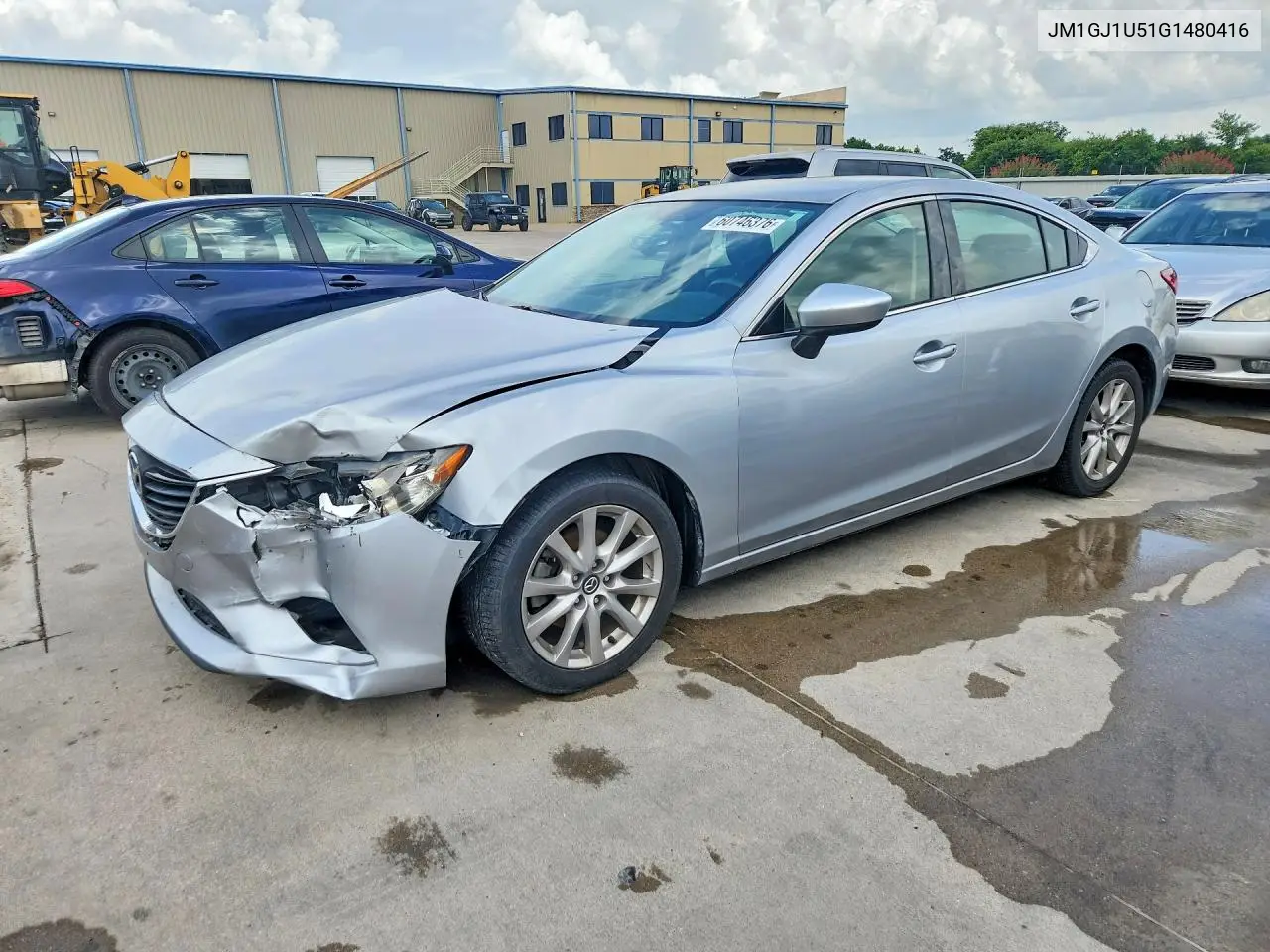 2016 Mazda 6 Sport VIN: JM1GJ1U51G1480416 Lot: 60746376