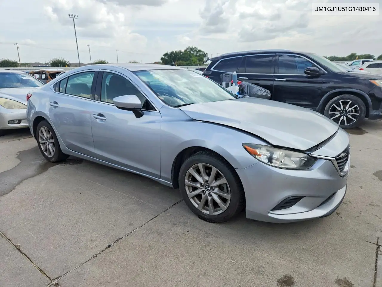 2016 Mazda 6 Sport VIN: JM1GJ1U51G1480416 Lot: 60746376