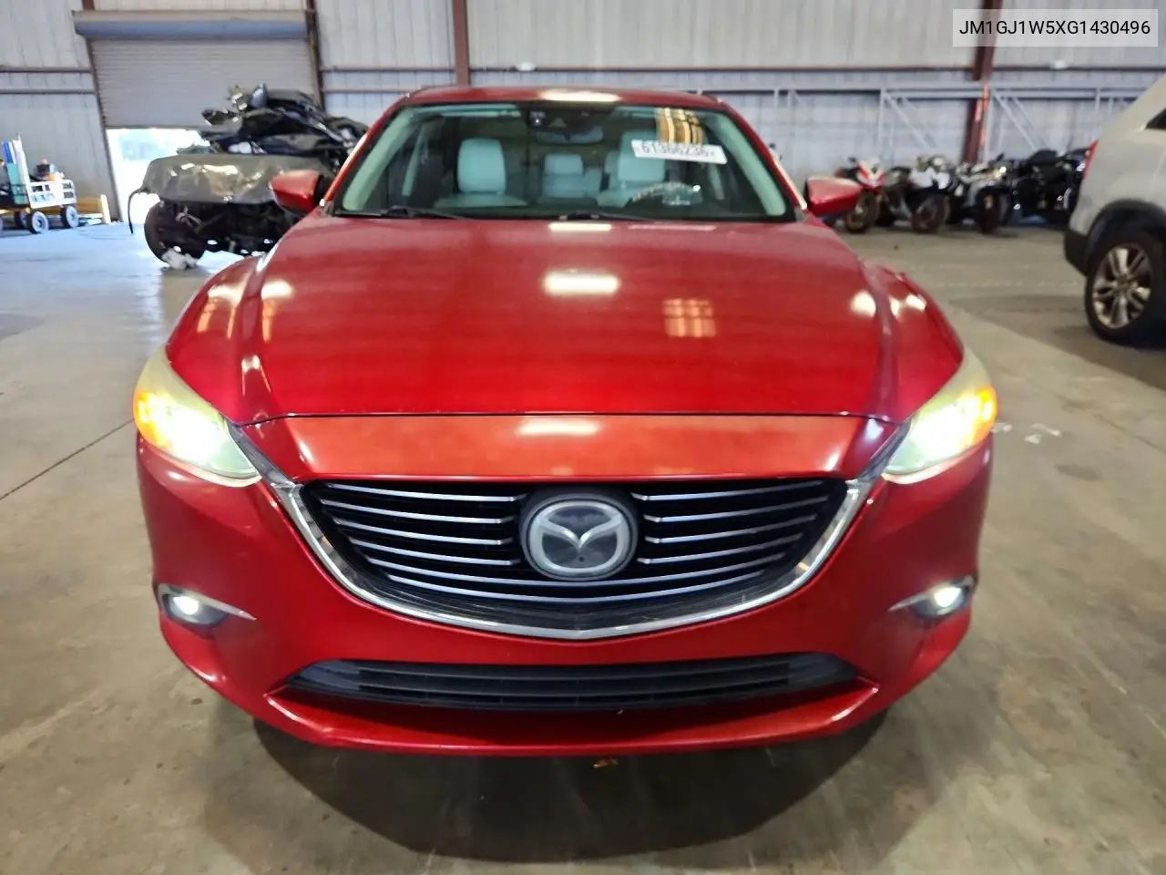 2016 Mazda 6 Grand Touring VIN: JM1GJ1W5XG1430496 Lot: 61366236