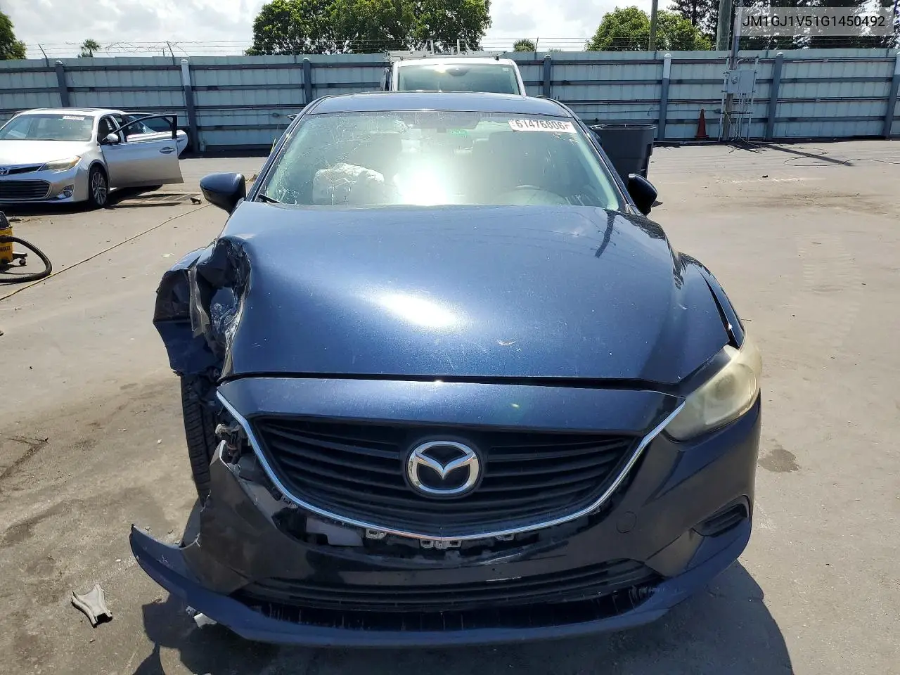 JM1GJ1V51G1450492 2016 Mazda 6 Touring