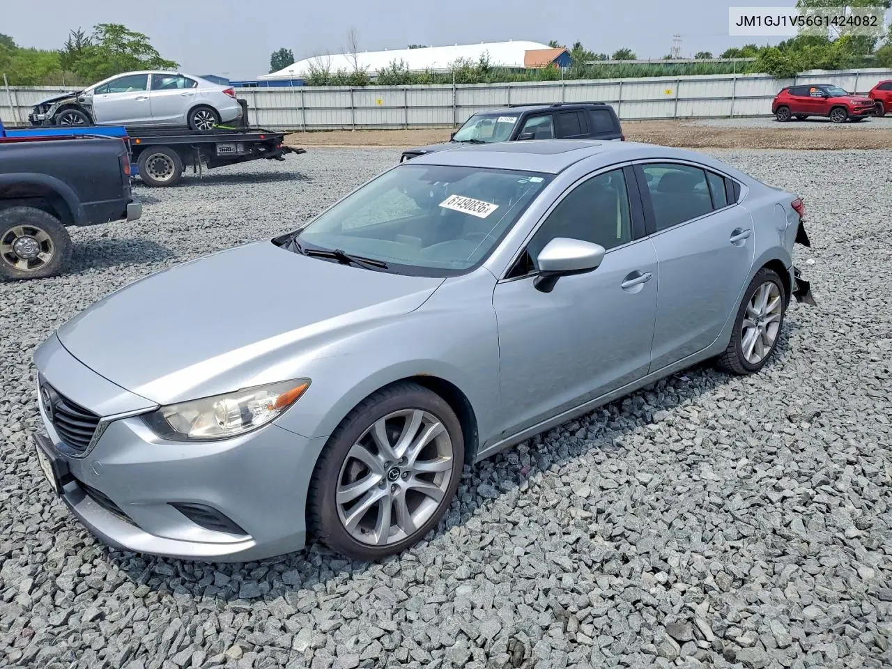 2016 Mazda 6 Touring VIN: JM1GJ1V56G1424082 Lot: 61490836
