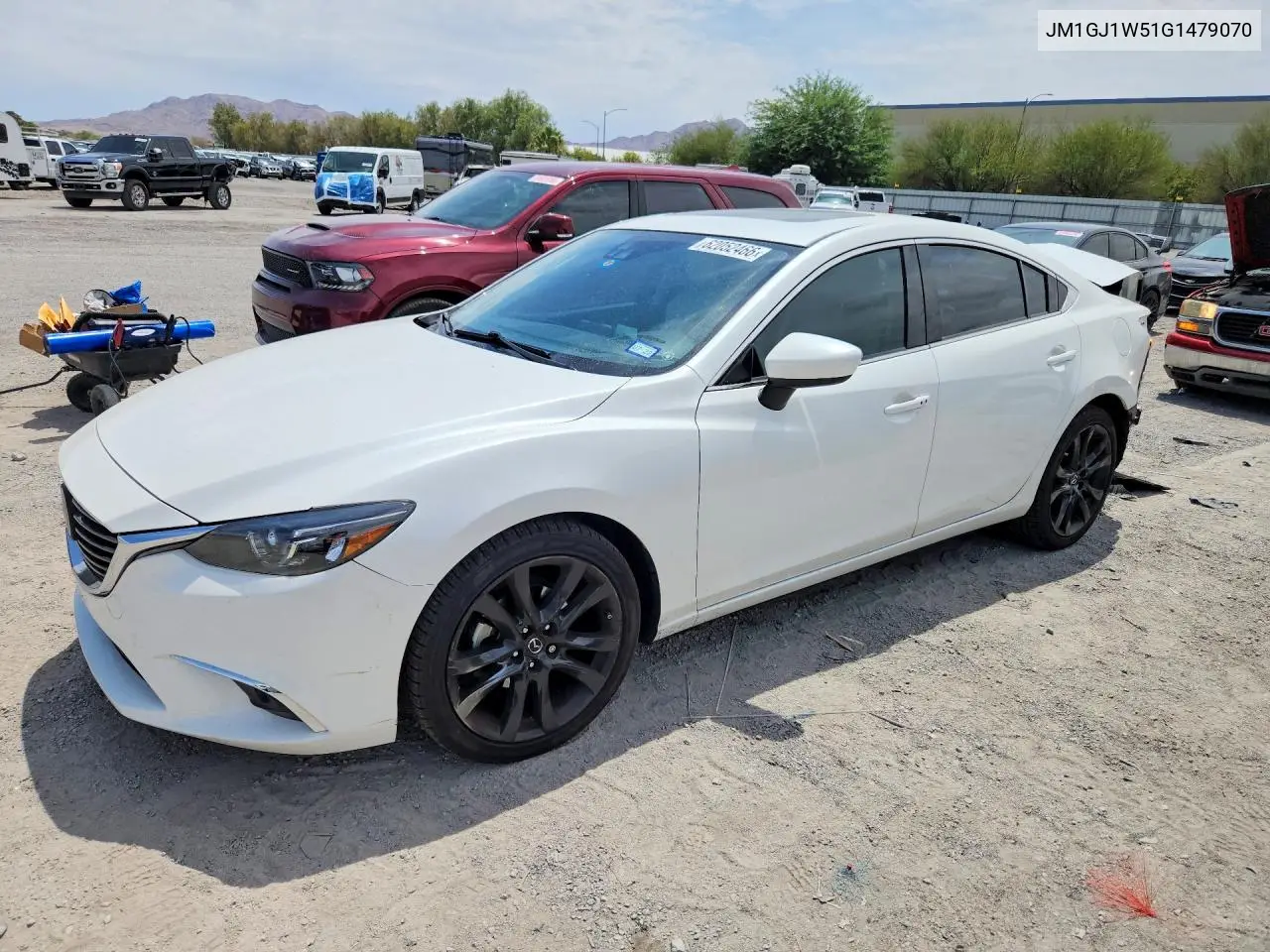 2016 Mazda 6 Grand Touring VIN: JM1GJ1W51G1479070 Lot: 62052466