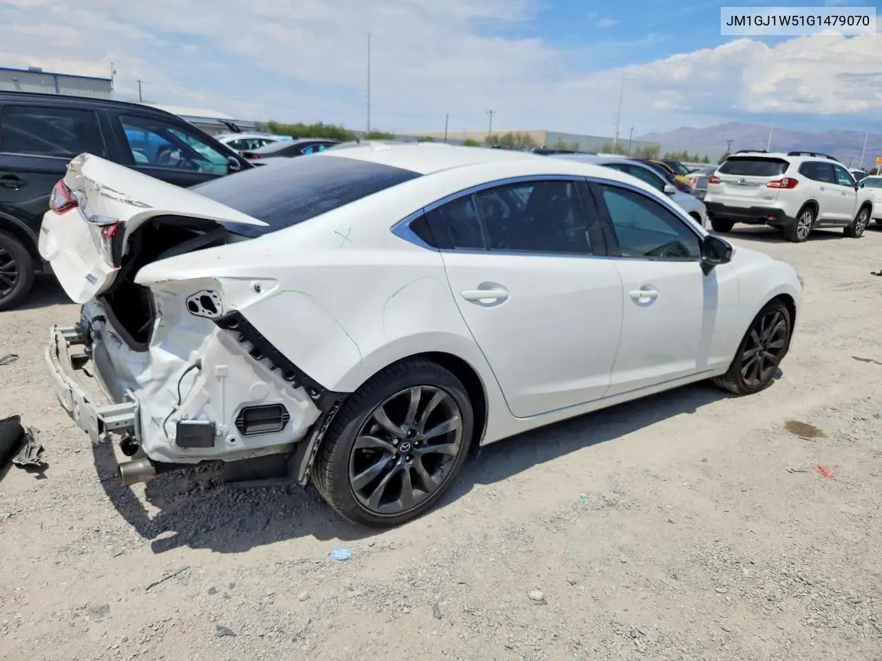 2016 Mazda 6 Grand Touring VIN: JM1GJ1W51G1479070 Lot: 62052466
