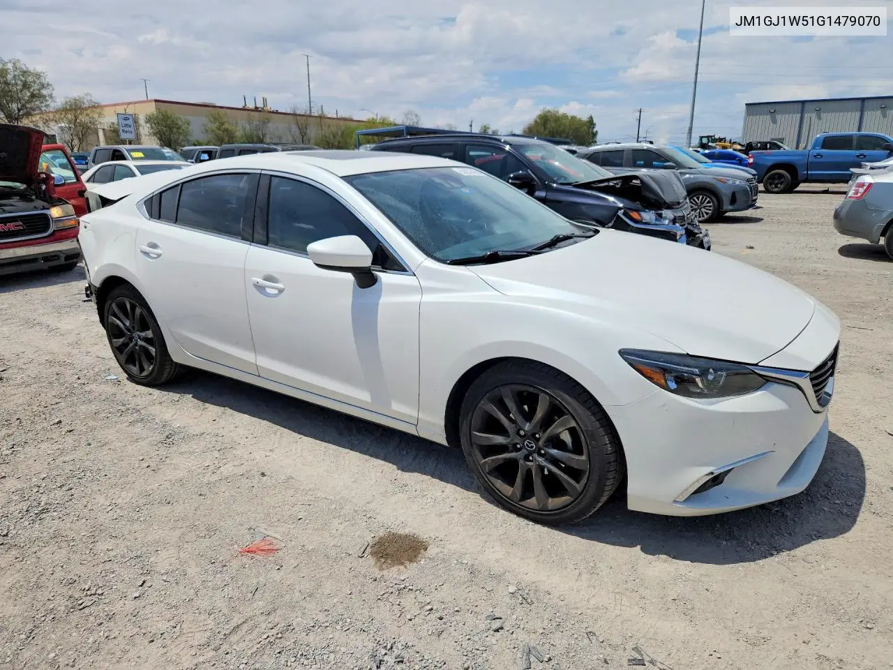2016 Mazda 6 Grand Touring VIN: JM1GJ1W51G1479070 Lot: 62052466
