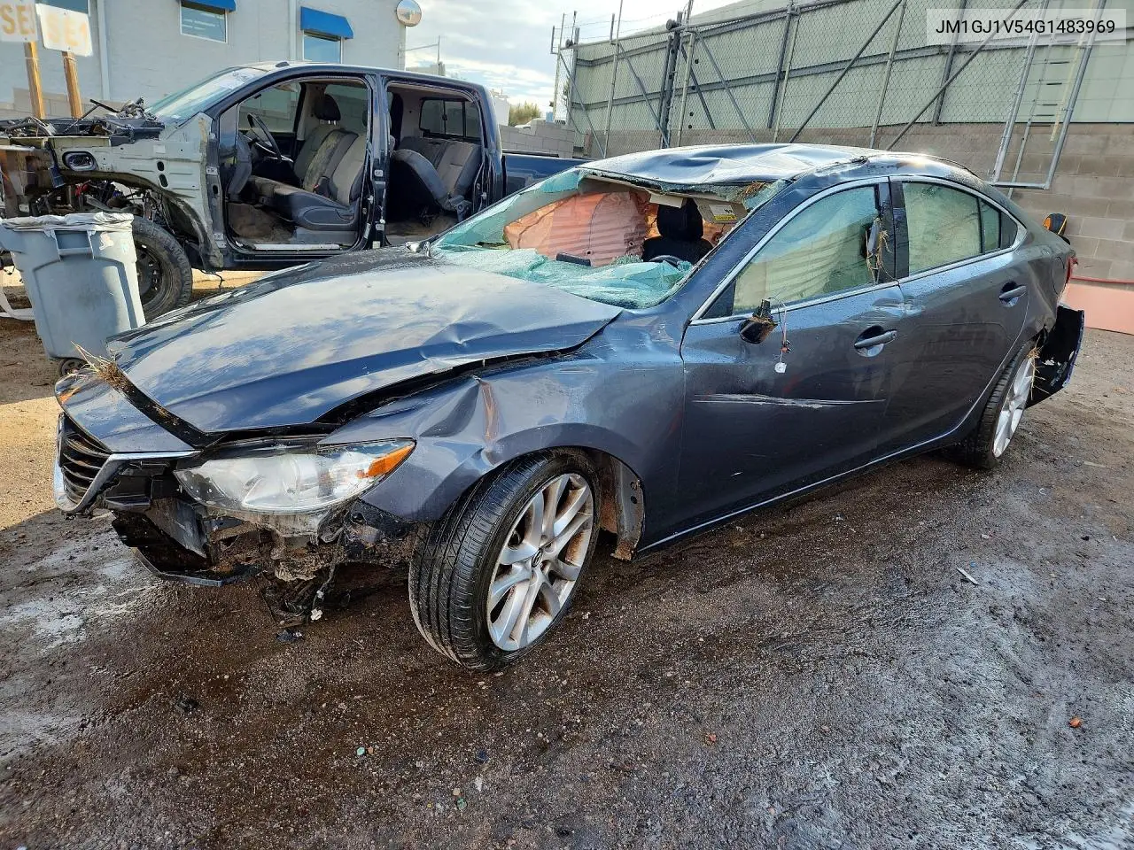 2016 Mazda 6 Touring VIN: JM1GJ1V54G1483969 Lot: 62080996