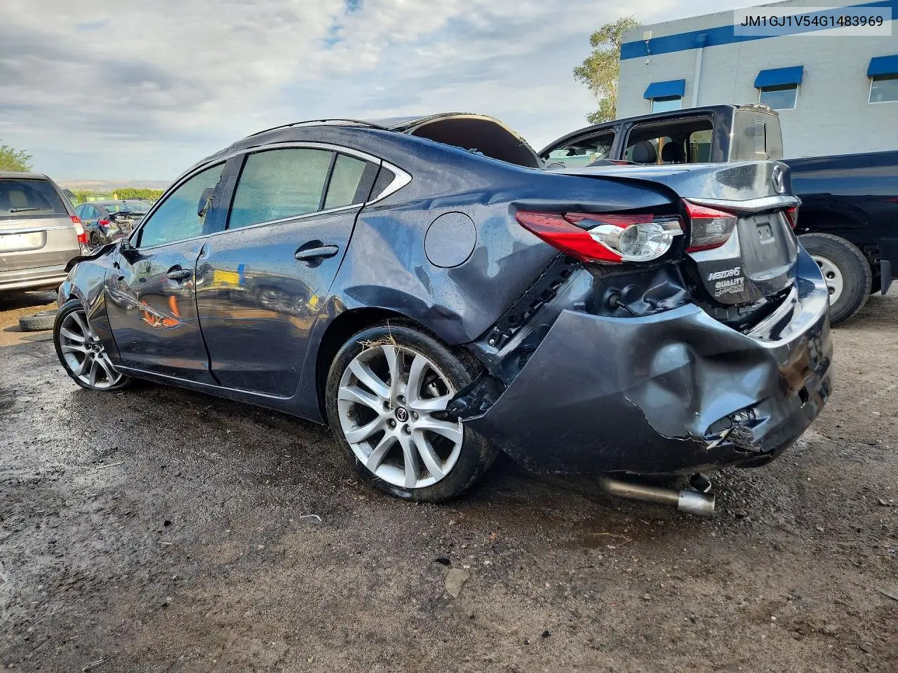 2016 Mazda 6 Touring VIN: JM1GJ1V54G1483969 Lot: 62080996