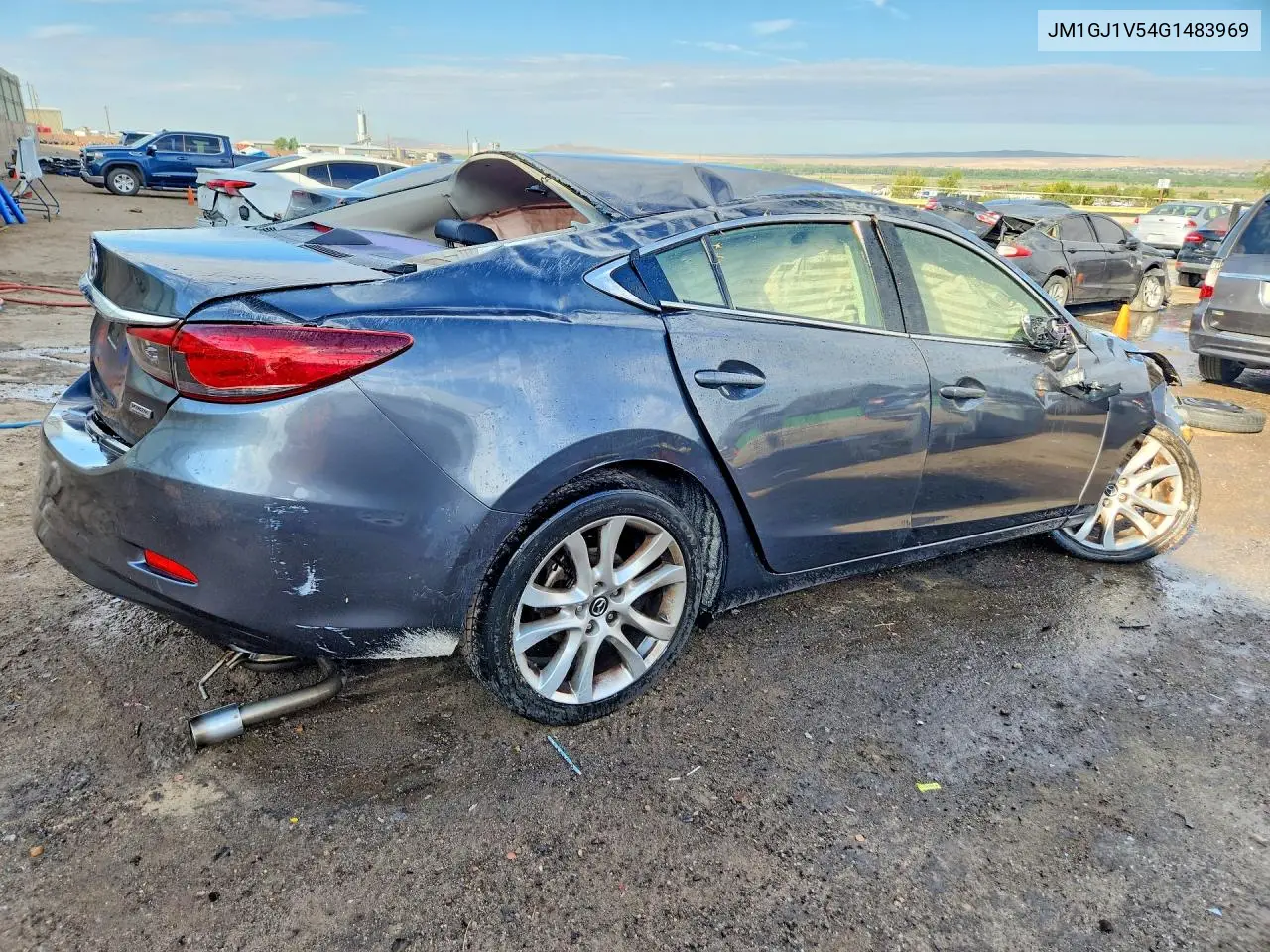 2016 Mazda 6 Touring VIN: JM1GJ1V54G1483969 Lot: 62080996