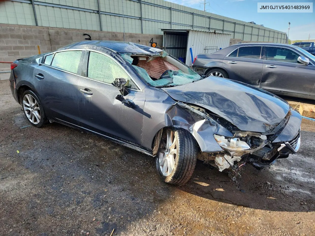 2016 Mazda 6 Touring VIN: JM1GJ1V54G1483969 Lot: 62080996