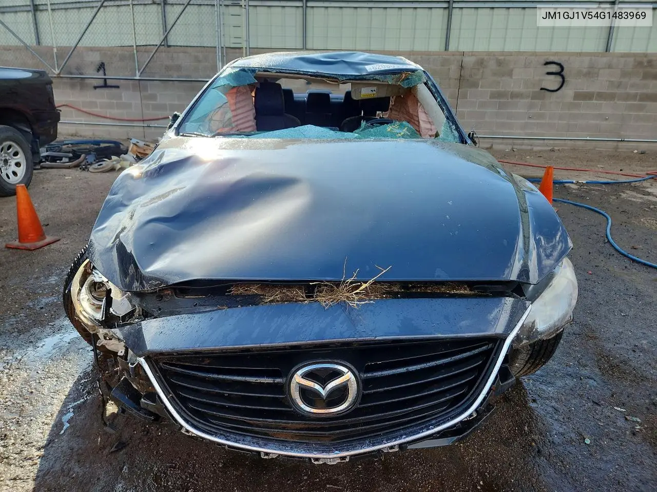 2016 Mazda 6 Touring VIN: JM1GJ1V54G1483969 Lot: 62080996