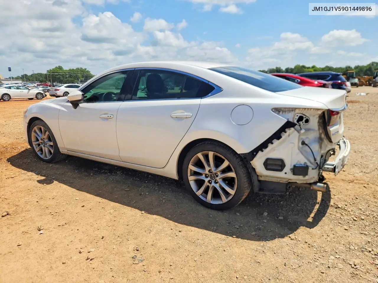 2016 Mazda 6 Touring VIN: JM1GJ1V59G1449896 Lot: 85459195