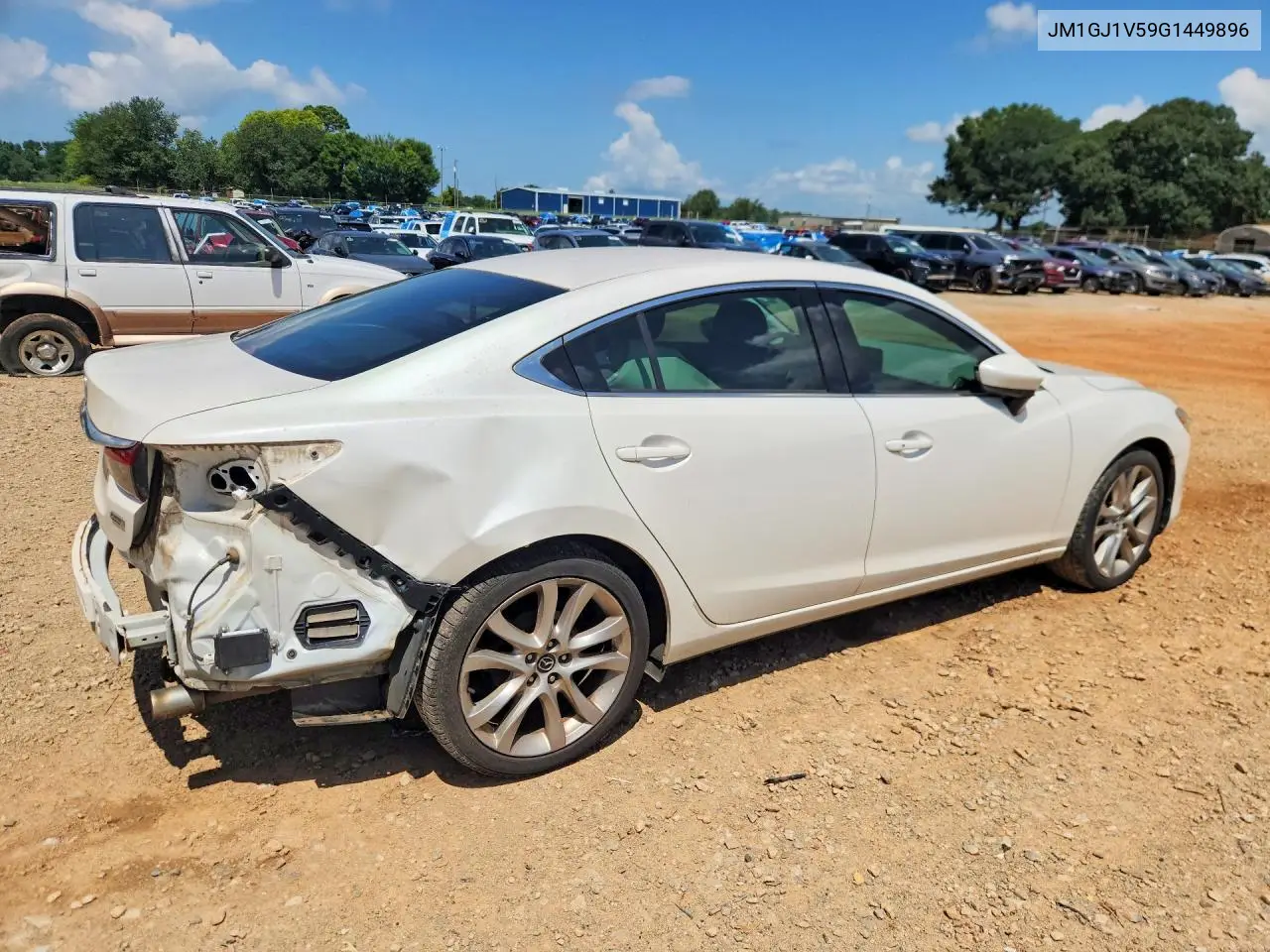 2016 Mazda 6 Touring VIN: JM1GJ1V59G1449896 Lot: 85459195