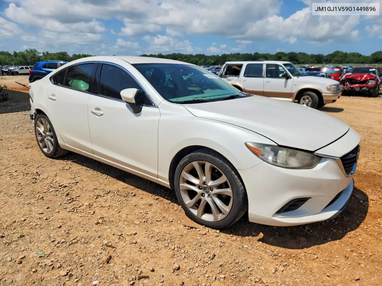 2016 Mazda 6 Touring VIN: JM1GJ1V59G1449896 Lot: 85459195