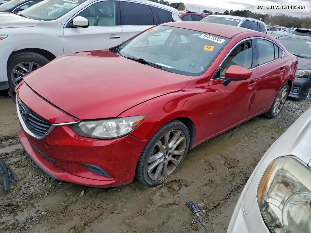 JM1GJ1V51G1435961 2016 Mazda 6 Touring