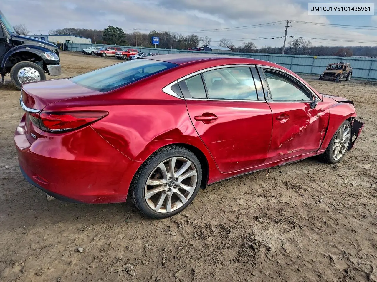 JM1GJ1V51G1435961 2016 Mazda 6 Touring