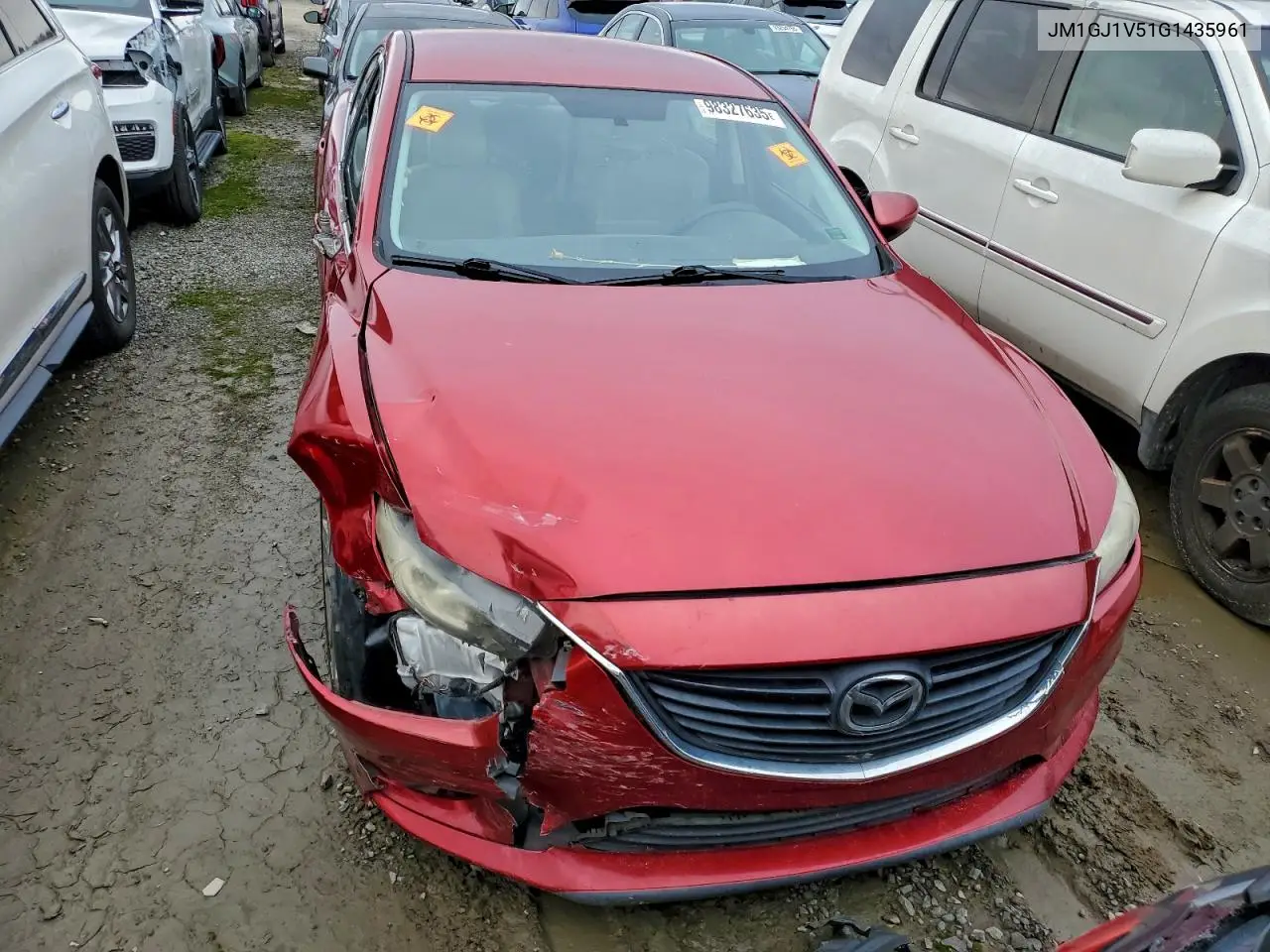 JM1GJ1V51G1435961 2016 Mazda 6 Touring