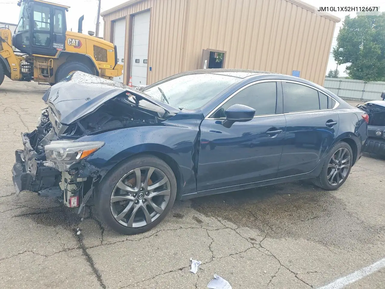 2017 Mazda 6 Grand Touring VIN: JM1GL1X52H1126671 Lot: 52572416