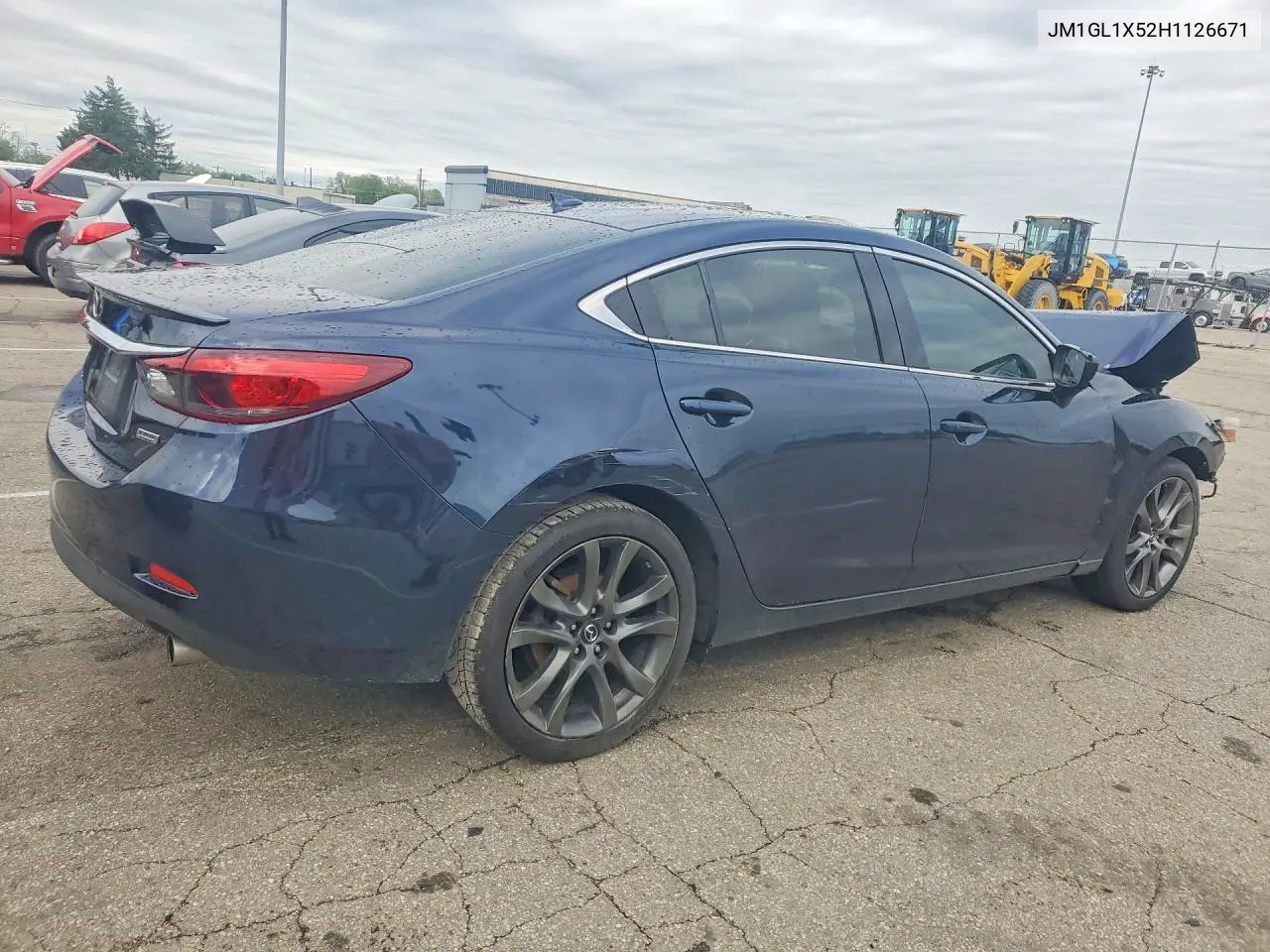 2017 Mazda 6 Grand Touring VIN: JM1GL1X52H1126671 Lot: 52572416